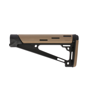 Hogue AR-15 OverMolded Fixed Buttstock - Fits A2 Buffer Tube - Flat Dark Earth