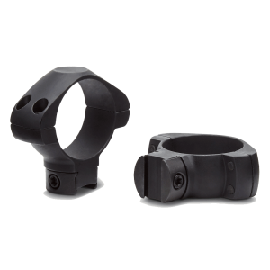 Konus 7416 Medium Height 1" Steel Scope Rings - Matte Black  .22/Airgun