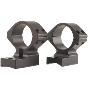 Talley Weatherby Light Weight 1" High Aluminum 1-Piece 6-Lug Scope Mount, Anodized Black - 950706