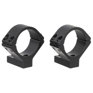 Talley 730759 Scope Ring Set For Rifle Tikka T1/T1X Low 30mm Tube Black Anodized Aluminum