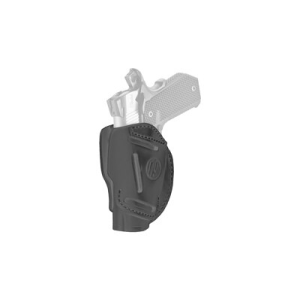 1791 Gunleather 3 Way OWB Size 1 Holster - Stealth Black - Ambidextrous