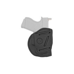 1791 Gunleather 4 Way IWB / OWB Size 3 Holster - Stealth Black - Left Hand
