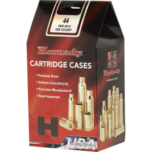 Hornady Pistol Cartridge Cases 44 Rem. Mag. Unprimed 100 pk. - Hornady