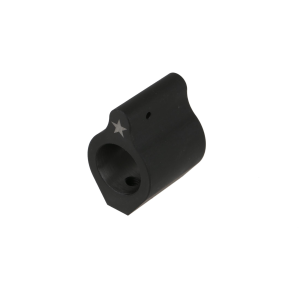 Bravo Company Mfg Steel Low-Profile Gas Block w/ Set Screw, Phosphate Black - LGB-625