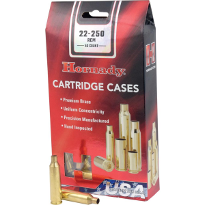 Hornady Unprimed Brass 22-250 Rem. 50 pk. - Hornady