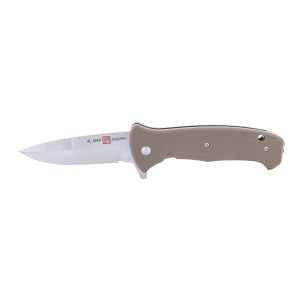 AL Mar Knives Mini S.E.R.E. 2020 G 3.6" Assisted Open Folding Knife - Coyote - Al Mar