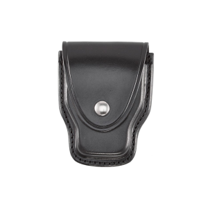 Aker Leather Handcuff Case, Chain & Hinged - Black - Aker Leather
