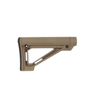 Magpul MAG480FDE MOE Carbine Stock Fixed Flat Dark Earth Synthetic for AR15 M16 M4 with MilSpec Tubes (Tube Not Included)