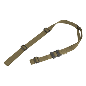 Magpul MAG513-COY MS1 Sling 1.25 W x 48- 60 L Adjustable Two-Point Coyote Nylon Webbing for Rifle