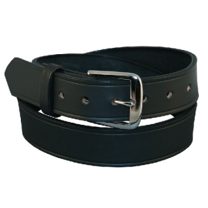 Boston Leather Traditional 1.5" Off Duty Belt - Nickel Buckle - Boston Leather