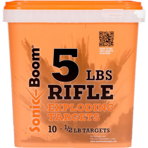 Sonic Boom Exploding Rifle Targets 1/2 lb. 10 pk. - Sonic Boom