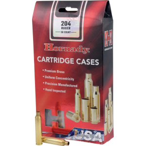 Hornady Rifle Cartridge Cases 204 Ruger Unprimed 50 pk. - Hornady