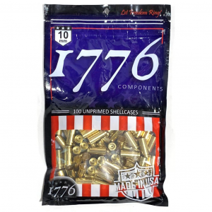 1776 USA Unprimed Brass 10mm 100 pc. on sale now for $27.59 1776 USA Unprimed Brass 10mm 100 pc.