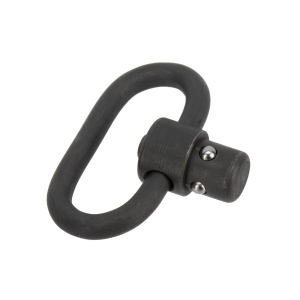 Blue Force Gear 1.25" Push Button QD Sling Swivel, Matte Phosphate Black - PPB125
