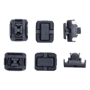 Magpul 6-Piece Wire Control Kit Polymer - Comprehensive Wire Control Kit for Tactical Applications - MAG1296-BLK
