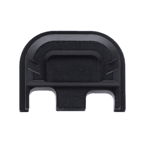 Tyrant CNC TDG5SPBLACK Slide Cover Plate  Chevron Design Glock Gen5 Black Aluminum
