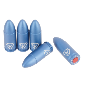Aluminum Dummy Rounds - Aluminum Dummy Rounds-9mm - 5pk