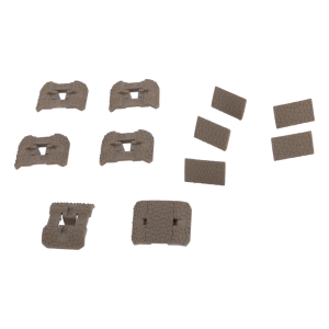Magpul M-LOK Type 2 Half Slot Low-Profile Rail Cover, Flat Dark Earth - Durable and Reliable - MAG1365-FDE