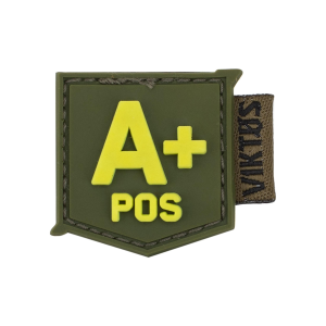 Viktos Bloodtype Mini Moralpha Patch - A Positive - Ranger Glow - Viktos