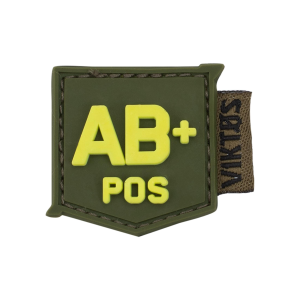 Viktos Bloodtype Mini Moralpha Patch - AB Positive - Ranger Glow - Viktos