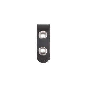 Aker Leather Belt Keeper - .75-Inch - Black Plain - Aker Leather