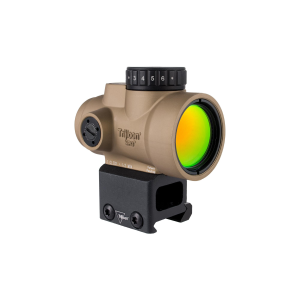 Mro Sd 1x25 2 Moa Adjustable Led Green Dot Sight - Mro Sd 1x25 2 Moa Adj Led Green Dot W/1/3 Co-Witness Mount