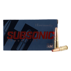 Subsonic 338 Arc Sub-X(R) Polymer Tipped Rifle Ammo - Subsonic 338 Arc 307gr Sub-X Polymer Tipped 20/Box