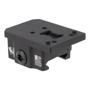 American Defense AD-AEMS Mount Lower 1/3 Black Quick Release Holosun 510 AD-AEMS-11-STD