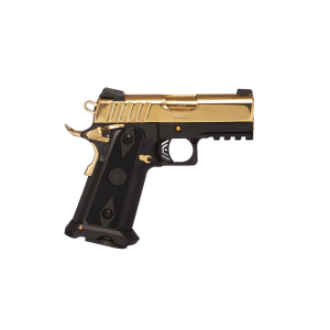 European American Armory Witness 2311 Brat 9mm 2011 Pistol - 3.4" - Gold - 1x 17rd Mag