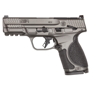 M&P9 M2.0 Compact 9mm Luger Semi-Auto Handgun - M&P9 M2.0 Metal Compact 9mm Luger 4'''' Bbl (2)10rd Mags Gray
