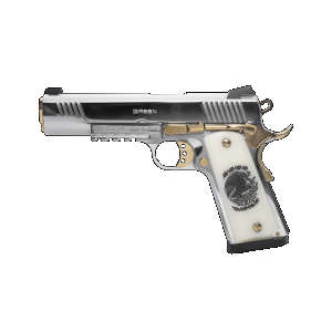 European American Armory MC1911S Liberador II .45 ACP 1911 Pistol - 5.0" - Silver - 1x 8rd Mag