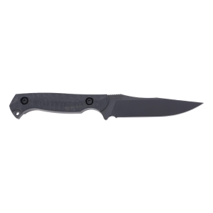 Toor Knives Krypteia S Fixed Blade Drop Point Knife, Socom Black