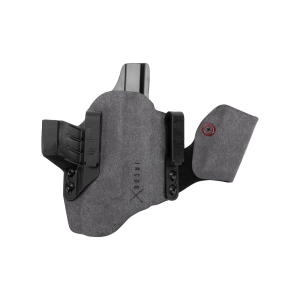 Safariland INCOG X IWB Holster - Fits GLOCK 19/17 with Large Weapon Mounted Light - Mag Caddy - Black - Right Hand