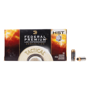 Federal HST .40 S&W 165gr JHP Ammunition - Box of 50 - POLICE TRADE IN - Federal Ammunition