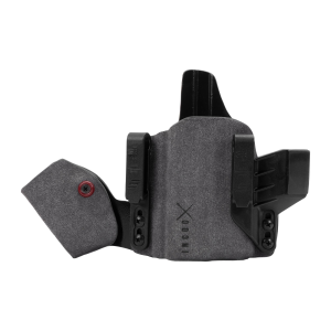 Safariland INCOG X IWB Holster - Fits GLOCK 19/17 with Weapon Mounted Light - with Mag Caddy - Black - Left Hand