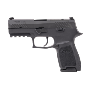 Sig Sauer P320 Compact 9mm 3.90" Compact Pistol 10rds, Black - Sleek and Reliable - 320C-9-BSSP-10