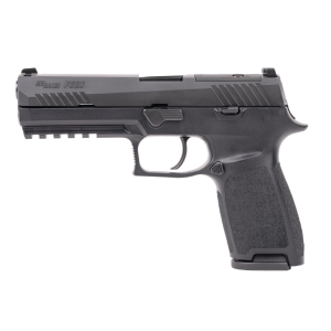 Sig Sauer P320 Full-Size 9mm 4.70" 10rds Pistol, Black - Compact Design, Reliable Performance - 320F-9-BSSP-10