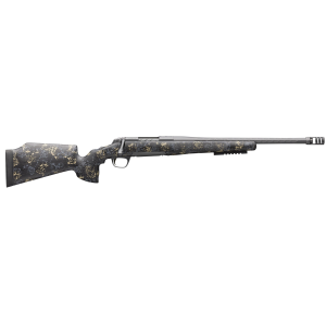Browning X-Bolt Pro LR McMillan SPR 6.8 Western Bolt Action Rifle - 20" - Carbon Gray Elite Cerakote - Browning