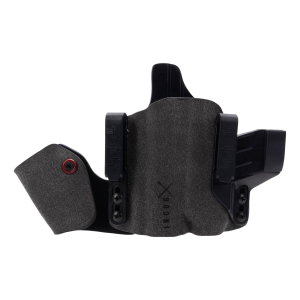 Safariland INCOG X IWB Holster - Fits GLOCK 43X/48 with Weapon Mounted Light - Mag Caddy - Black - Left Hand