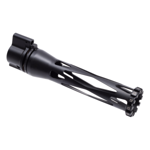 Riflespeed AR-15 Adjustable Gas Block with Flared Lever - 5.9" Length - Set Screw - .750"