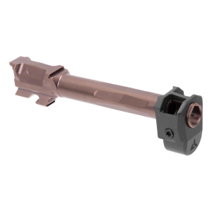 Radian Weapons Afterburner + Ramjet Barrel and Micro-Compensator 9mm Fits Glock G48, Bronze/Black