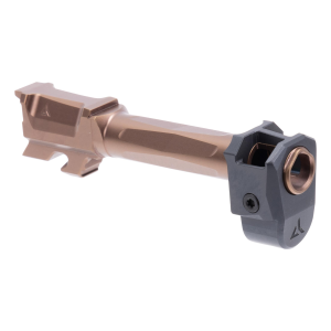 Afterburner + Ramjet For Glock 43x - Ramjet Barrel W/Afterburner Micro Comp For Glock 43x -Bronze