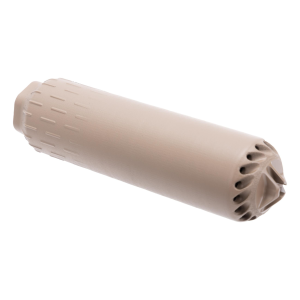 Low 556 Ti Rifle Suppressor W/Flash Hider - Flow 556 Ti Rifle Suppressor W/Flash Hider Fde