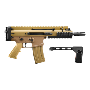 FN SCAR 15P SBT 300 Blackout Semi-Auto Pistol - Flat Dark Earth - 7.5" - 30 Round