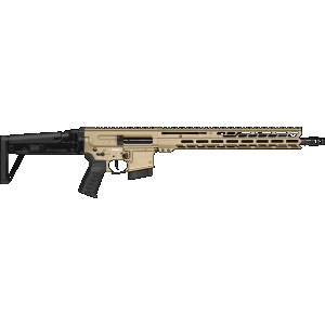 CMMG Dissent Mk4 22 ARC Semi-Auto Rifle - Coyote - 16.1" - 2x 10rd - Folding Stock