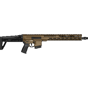 CMMG - 28A490FMB - DISSENT Mk4 22 ARC 16.1 Semi Auto 10+1 Midnight Bronze Black Rifle