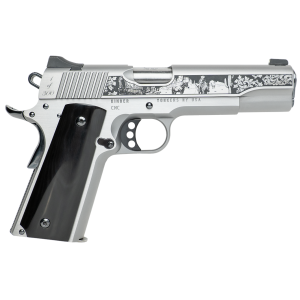 CNC Firearms Kimber Spirit Of The West .45 ACP 1911 Pistol - 5.0" - Silver - 1x 7rd Mag