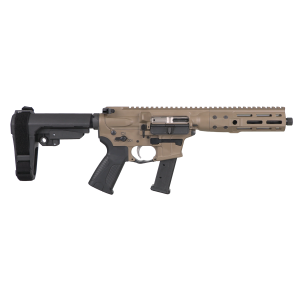 LWRC IC-9 9mm Luger Semi-Auto Pistol - Flat Dark Earth - 8.50" - SBA3