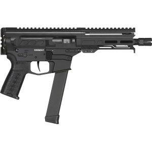 CMMG Dissent MKGs 9mm 6.50" 33rds, Black Armor Cerakote - 99A68A2AB