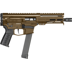 CMMG Dissent MKGS Midnight Bronze 9mm 6.5 Barrel 33-Rounds No Brace